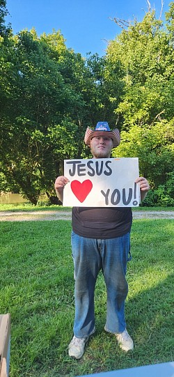Camp One Intern Jesus Loves You